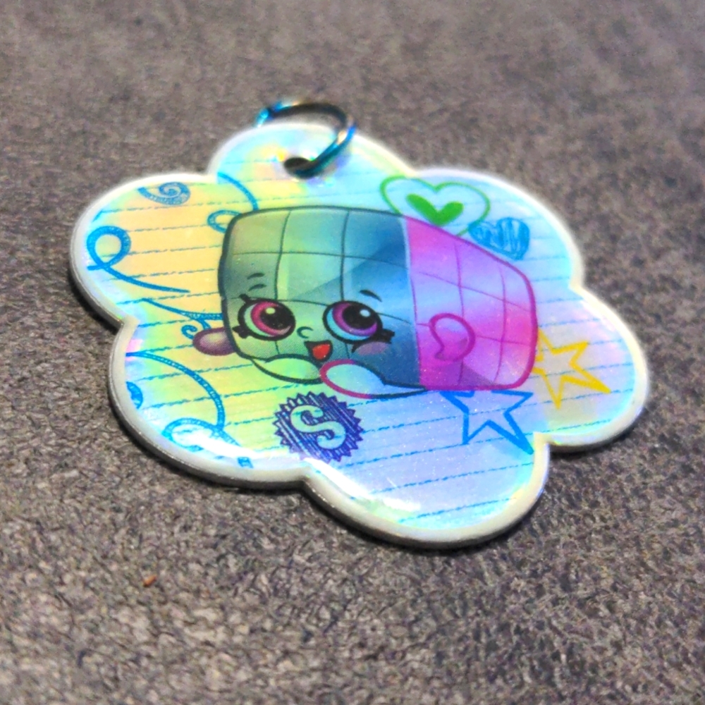 Ultra RARE Paula Puzzle Shopkins Foil Tag 4 of 6 Mystery Bag Lucky Pull HTF